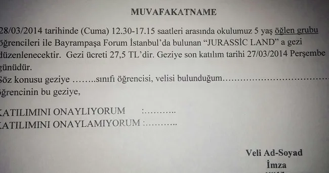 MÜVAFAKATNAME NEDİR?