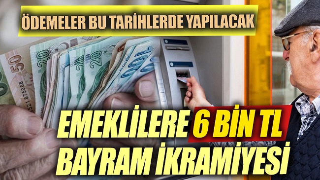 EMEKLİLERE 6 BİN TL ÖDEME TARİHLERİ Başvuru Rehberi