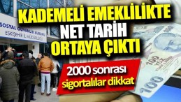 ERKEN EMEKLİLİKTE BÜYÜK AYRICALIK