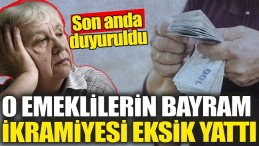 SON ANDA DUYURULDU