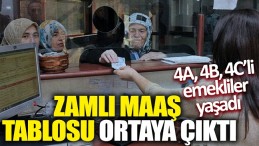 EMEKLİ ZAMLI MAAŞLARI BELLİ OLDU