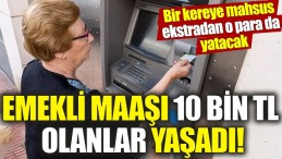 BİR KEREYE MAHSUS EK MAAŞ