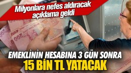 EMEKLİ’YE BÜYÜK ÖDEME