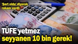 ŞART OLDU DİYEREK RAKAM VERDİ