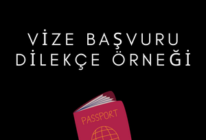 Vize Başvuru Dilekçe Örneği