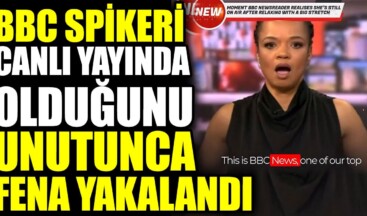 BBC spikeri canlı yayında olduğunu unutunca fena yakalandı