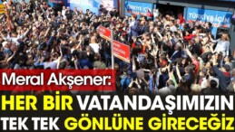 Meral Akşener: Her bir vatandaşımızın tek tek gönlüne gireceğiz