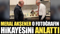 Meral Akşener o fotoğrafın hikayesini anlattı