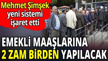 BAKAN ŞİMŞEKTEN MÜJDE