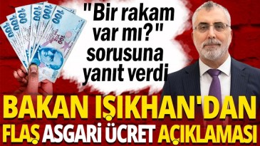 VEDAT IŞIKHAN AÇIKLADI