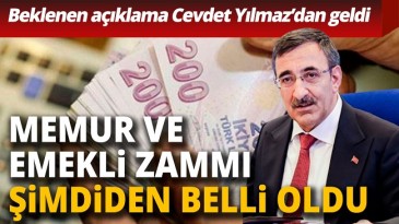 CEVDET YILMAZ AÇIKLADI