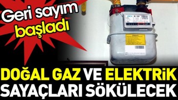 DOGALGAZ VE ELEKTRİK SAYACI