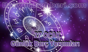 27 OCAK BURÇ YORUMLARI