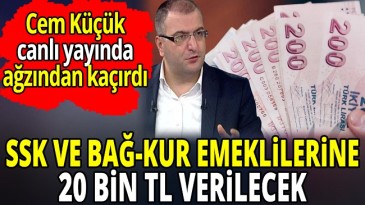 20 BİN TL MÜJDESİ