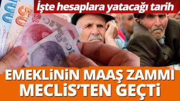 EK ZAM’IN YATACAGI TARİH BELLİ OLDU