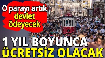 1 YIL BOYUNCA ÜCRETSİZ
