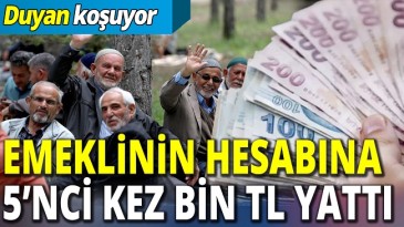 HESAPLARA YATMAYA BAŞLADI