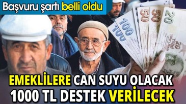 EMEKLİYE 1000 TL İKRAMİYE