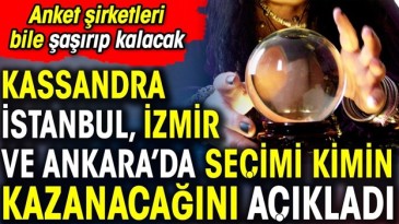 SEÇİM SONUÇLARINI AÇIKLADI