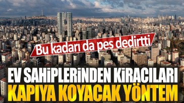 EV SAHİPLERİNE FIRSAT DOGDU