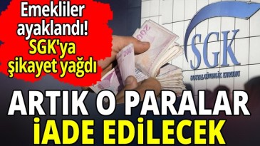 EMEKLİYE İADE EDİLECEK