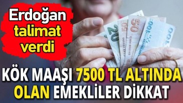 7.500 ALTI ALANLAR DİKKAT