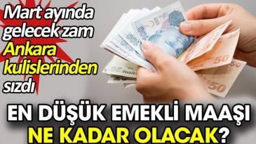 MART AYINDA GELECEK ZAM HEYECANLANDIRDI
