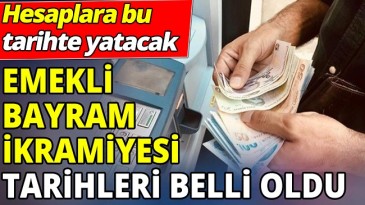 BAYRAM İKRAMİYELERİ BELLİ OLDU