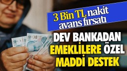 DEV BANKADAN EMEKLİLERE ÖZEL DESTEK