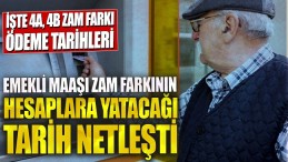 EMEKLİ MAAŞININ ZAM FARKI