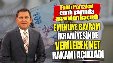 FATİH PORTAKAL CANLI YAYINDA AÇIKLANDI