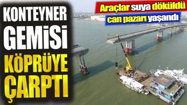 SON DAKİKA! KÖPRÜ’DE BÜYÜK KAZA