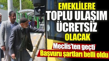 ÜCRETSİZ TOPLU ULAŞIM BAŞLADI