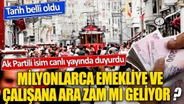 EMEKLİ’YE VE ÇALIŞANA ARA ZAM