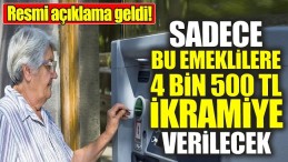 RESMİ AÇIKLAMA GELDİ