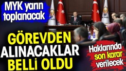 İSİMLER BELLİ OLDU
