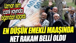 EMEKLİ MAAŞINDA NET RAKAM BELLİ OLDU