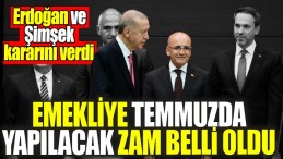 EMEKLİYE YAPILACAK ZAM BELLİ OLDU