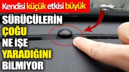 SÜRÜCÜLERİN ÇOGU NE İŞE YARADIĞINI
