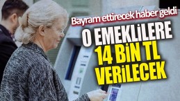 BAYRAM ETTİRECEK HABER GELDİ