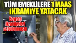 BAYRAM İKRAMİYESİ AZ BULUNMUŞTU