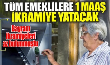 BAYRAM İKRAMİYESİ AZ BULUNMUŞTU
