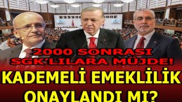 KADEMELİ EMEKLİLİKTE SONA DOGRU