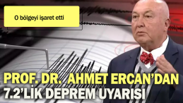 AHMET ERCAN O BÖLGEYİ İŞARET ETTİ