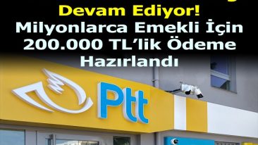 PTT’DEN BÜYÜK EMEKLİ DESTEĞİ