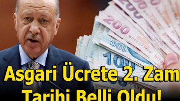 ASGARİ ÜCRETE 2. ZAM TARİHİ BELLİ OLDU