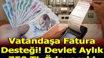 VATANDAŞA FATURA DESTEĞİ