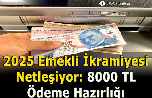 8000 TL ÖDEME