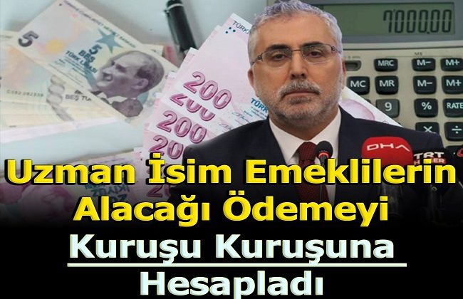 EMEKLİNİN ALACAGI ÖDEME BELLİ OLDU