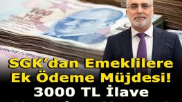 SGKDAN EMEKLİLERE EK ÖDEME